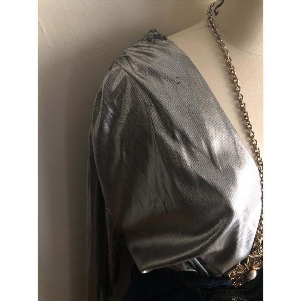 Vintage-Metallic Liquid-Top - Picture 5 of 8